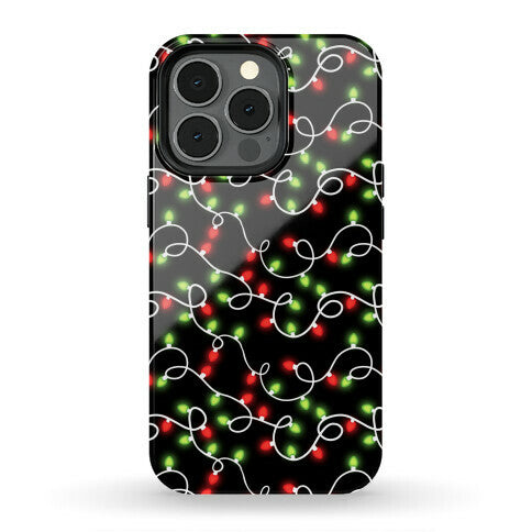Christmas Lights Pattern Phone Case